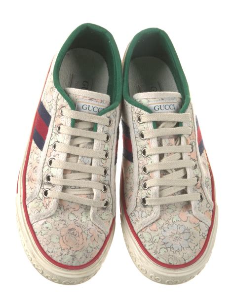 gucci liberty london sneakers|Liberty of London x Gucci Wmns Tennis 1977 'Floral .